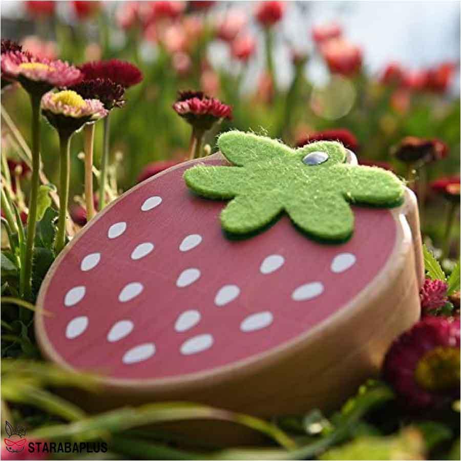 乳歯ケース 乳歯入れ 可愛い乳歯ケース イチゴデザイン木製 お子様の成長の記念 プレゼント 記念品 送料無料 |  | 04