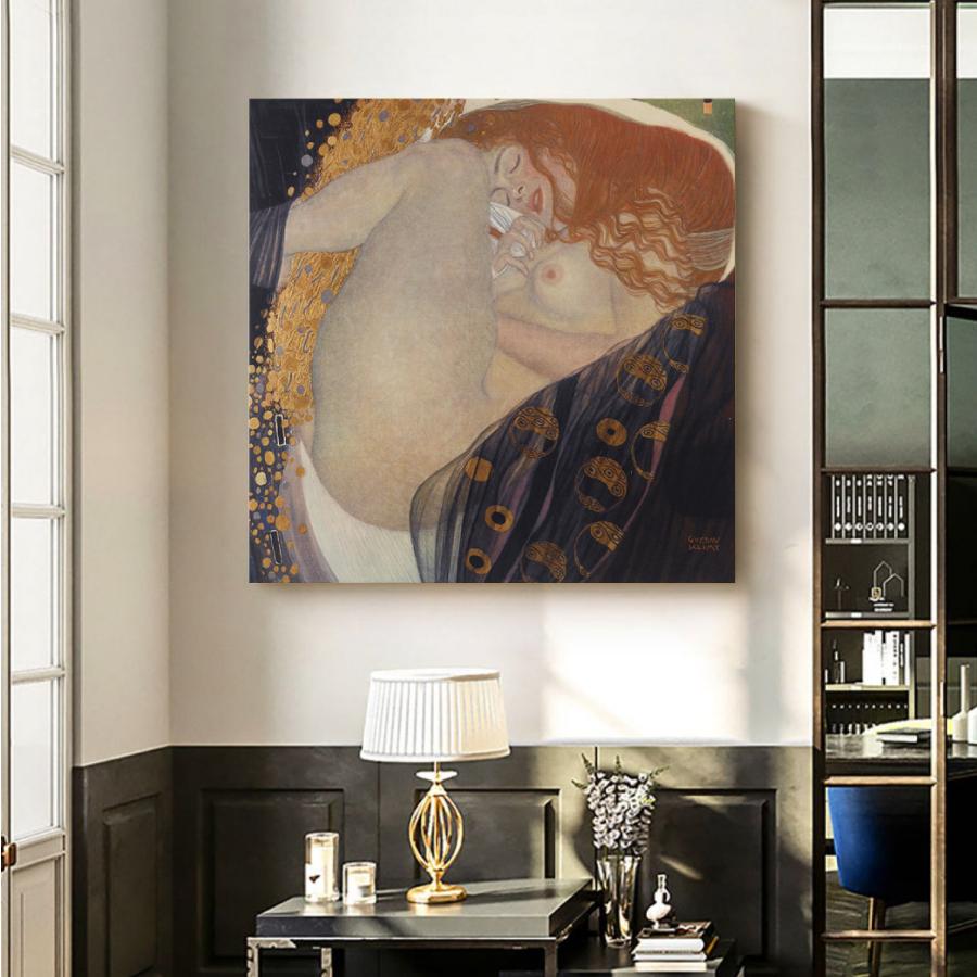 グスタフ クリムト ダナエ 名画 絵画 インテリア 装飾 ホテル カフェ リビング ファブリック オシャレ インテリア アートパネル プレゼント 送料無料 |  | 03