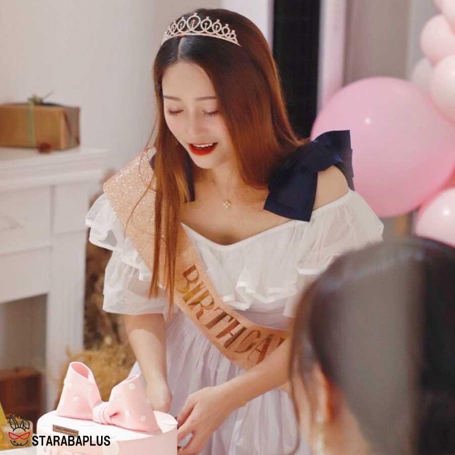 誕生会 バースデー タスキ ティアラ 2点セット パーティー バースデイ  誕生日 グッズ 演出 主人公  送料無料 |  | 09