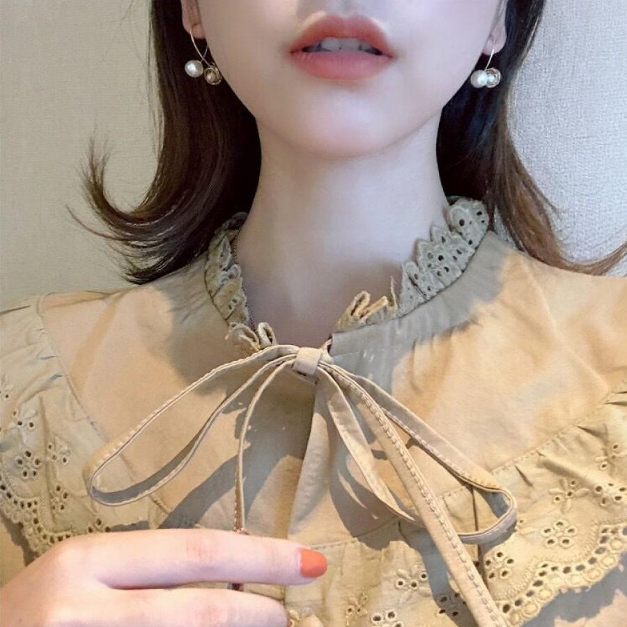 ピアス 揺れる レディース ゴールド ワイヤー ボール フックピアス 上品 シンプル 韓国 アクセサリー 大人 可愛い 結婚式 パーティー プレゼント |  | 04