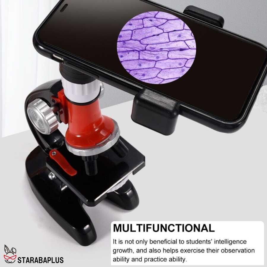 顕微鏡 子供 顕微鏡セット 高倍率 初心者 マイクロスコープ ミニ顕微鏡 LED照明付き プレゼント 小学生 中学生 高校生 科学実験学習 おもちゃ 送料無料 |  | 04