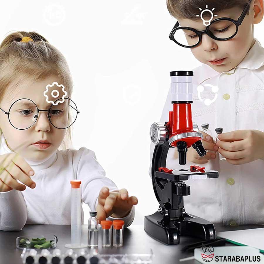 顕微鏡 子供 顕微鏡セット 高倍率 初心者 マイクロスコープ ミニ顕微鏡 LED照明付き プレゼント 小学生 中学生 高校生 科学実験学習 おもちゃ 送料無料 |  | 09