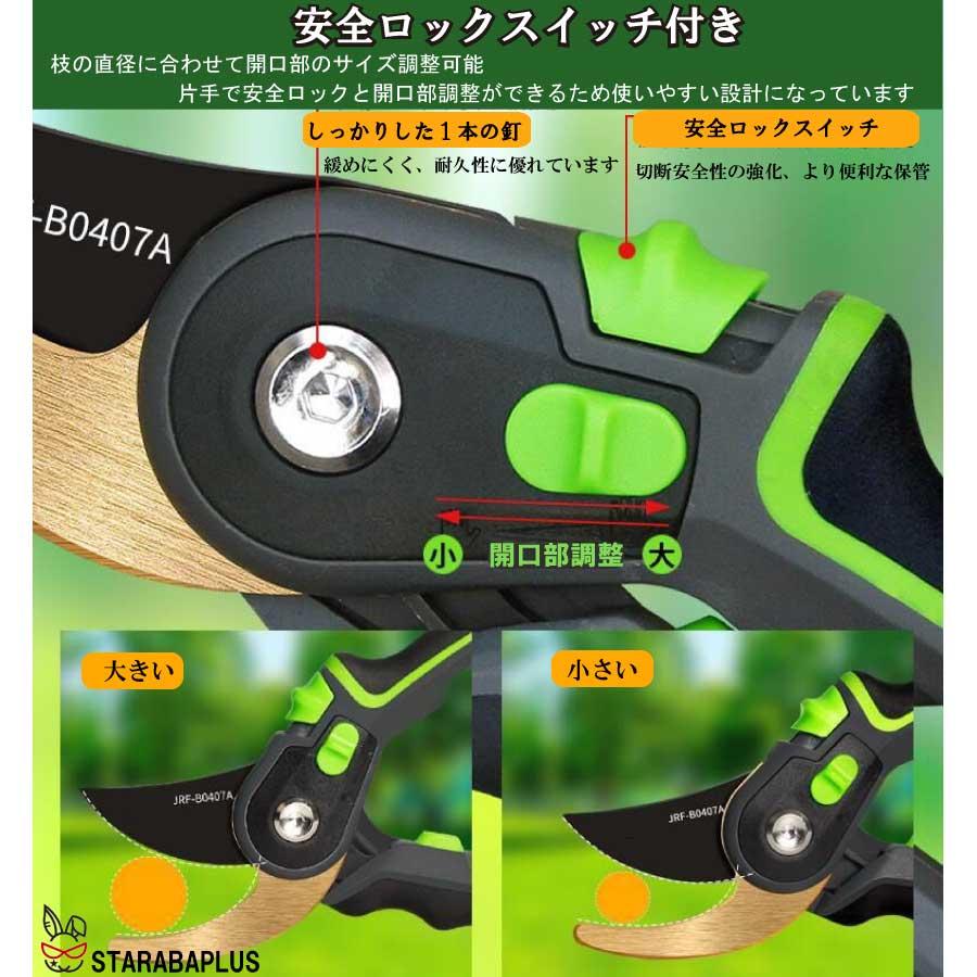剪定ばさみ プロ仕様  高耐久 剪定鋏 園芸用はさみ 果樹 庭木の剪定 盆栽35mm ハサミ 庭 ガーデン 枝切り 枝切りばさみ ロック 作業 庭木 送料無料 |  | 01