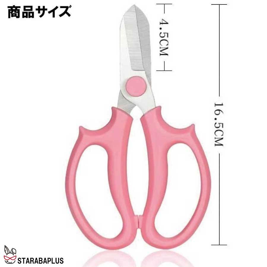 花切り花鋏 剪定ばさみ 園芸ハサミ 花 フラワーアレンジメント 農業摘み取り 家庭菜園 花盆栽 果物 野菜 メール便 送料無料 |  | 08