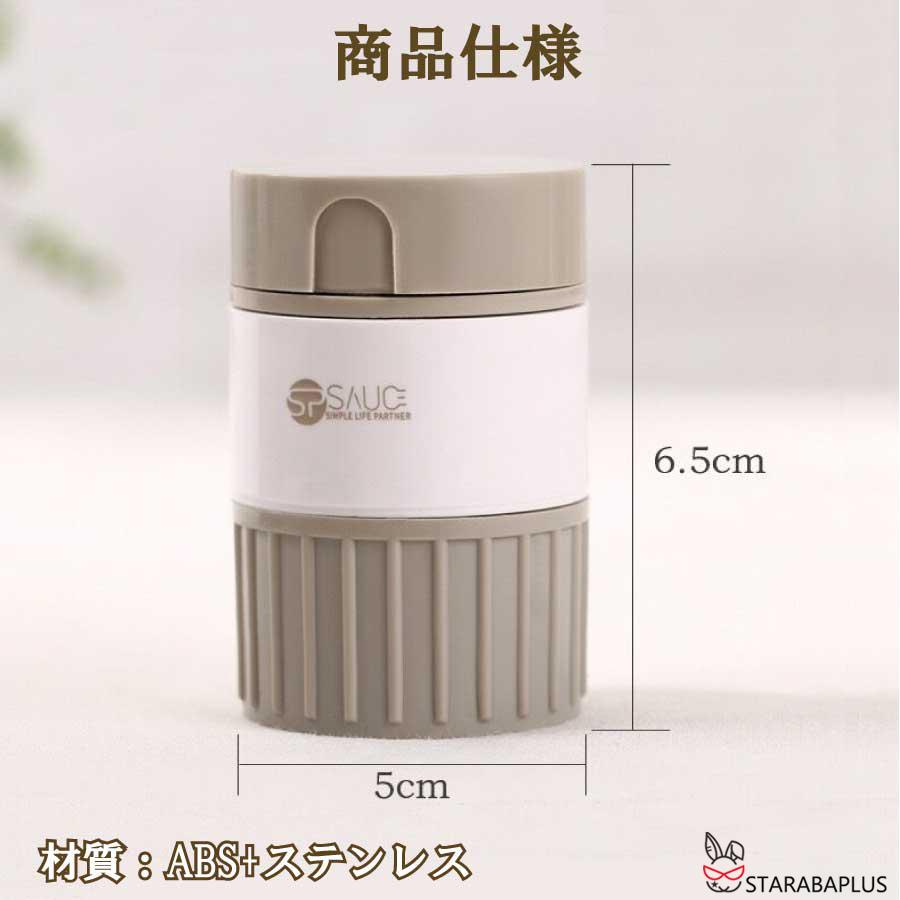 薬カッター ピルカッター 錠剤カッター 携帯用 薬 カッター 磨り潰し ピルクラッシャー すりつぶし 収納 ビタミン剤 送料無料 |  | 12