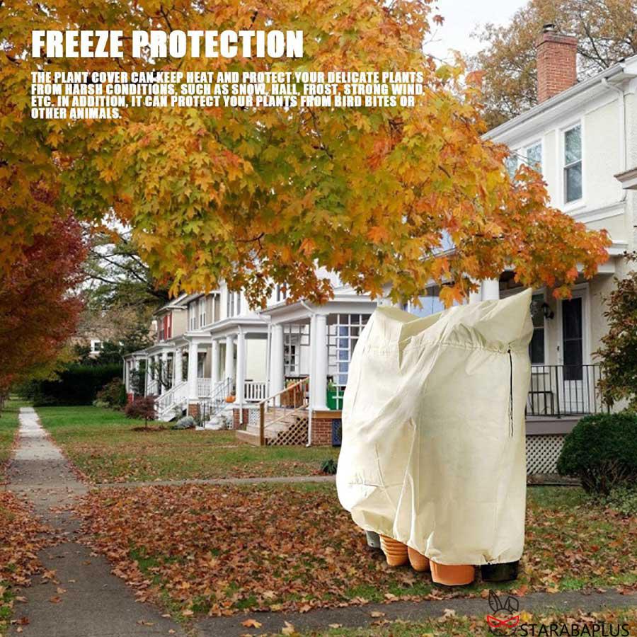 植物 保護カバー 特大 防寒 植物保温 不織布 紐付き 通気性 防霜 防風 鉢植え 保護 冬用防寒対策 室内室外 園芸用品 害虫 鳥防止 園芸 家庭菜園 送料無料 |  | 11