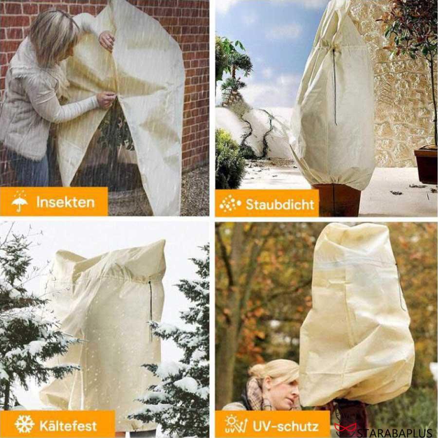 植物 保護カバー 特大 防寒 植物保温 不織布 紐付き 通気性 防霜 防風 鉢植え 保護 冬用防寒対策 室内室外 園芸用品 害虫 鳥防止 園芸 家庭菜園 送料無料 |  | 04