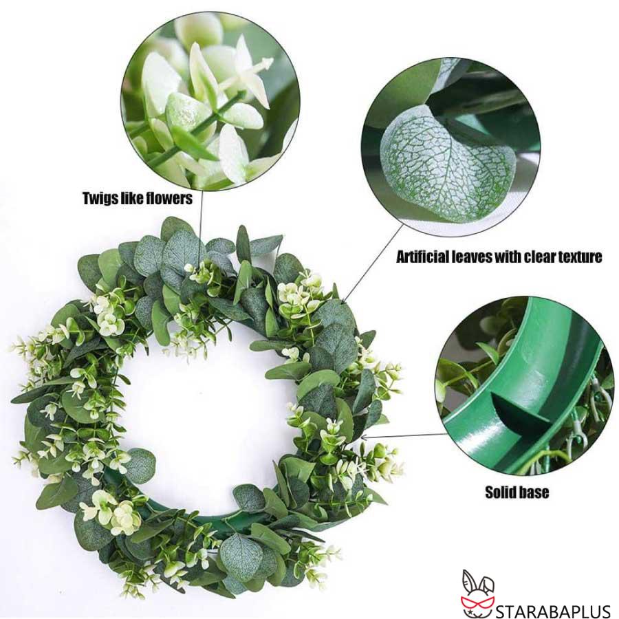 リース ガーランド フェイクフラワー 花輪 壁掛け 造花リース 玄関飾り 撮影 装飾 人工 フェイク  植物装飾 パーティー 装飾 ホーム オフィス カフェ 送料無料 |  | 02