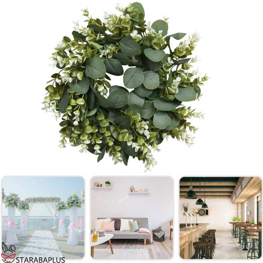 リース ガーランド フェイクフラワー 花輪 壁掛け 造花リース 玄関飾り 撮影 装飾 人工 フェイク  植物装飾 パーティー 装飾 ホーム オフィス カフェ 送料無料 |  | 06