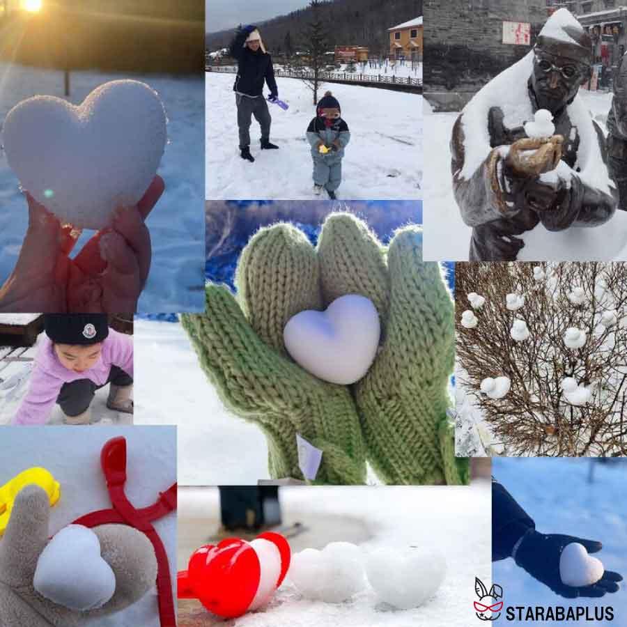 雪だま 雪合戦 外遊び ウィンタースポーツ スノーボール 雪はさみ 親子ゲーム  プラスチック ままごと ごっこ遊び 女の子 こどもの日 クリスマス  送料無料 |  | 03