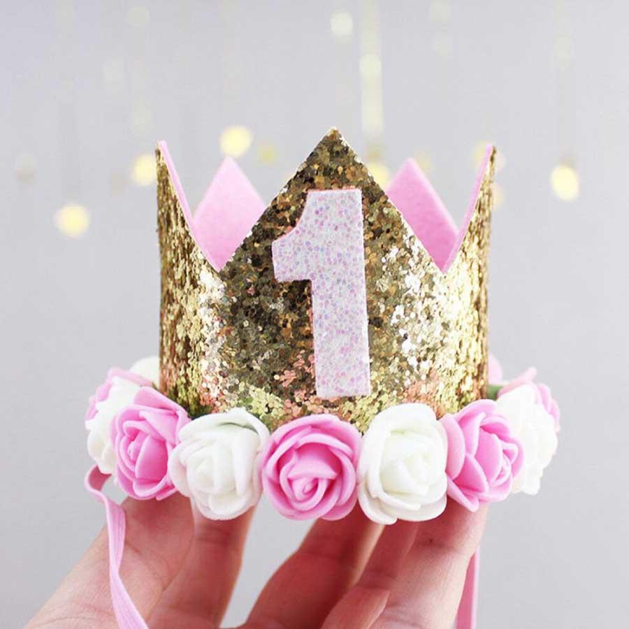誕生日 王冠 1/2歳 1歳 2歳 3歳 誕生日 パーティー お姫様 キッズ 女の子 男の子 かわいい 髪飾り キラキラ コスプレ コスチューム 送料無料 |  | 07