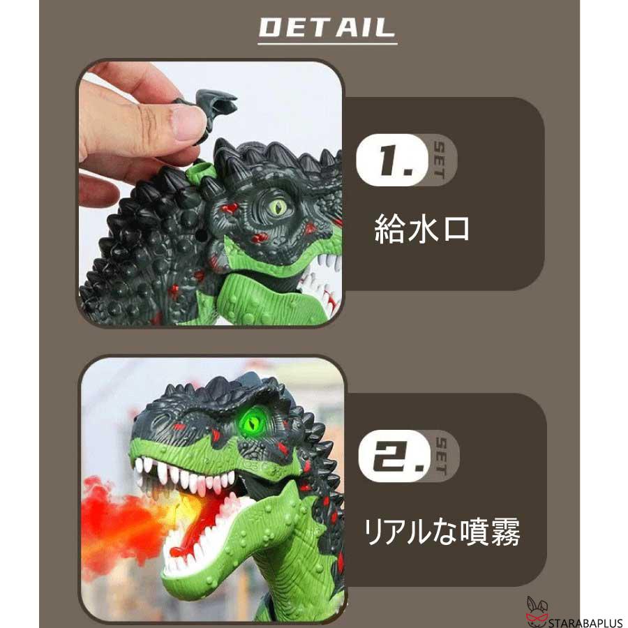 ティラノサウルス ラジコン ロボット 恐竜 おもちゃ 動く 男の子 誕生日 プレゼント ジュラシックワールド リアル T-レックス 電動玩具 卵 自動歩行 送料無料 |  | 04