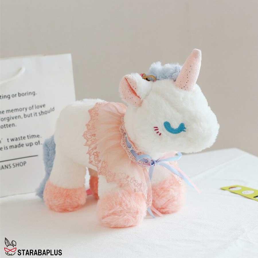 ユニコーン リュック ボディバッグ ぬいぐるみ かわいい 保育園 幼稚園 キッズ 誕生日 ギフト 子供 幼児 女の子 こどもの日 プレゼント 送料無料 |  | 05