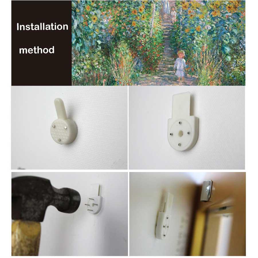 クロード モネ ヴェトゥイユのモネの庭 パネル 40cm×50cm 名画 絵画 インテリア 風景画 ホテル カフェ ファブリック アートパネル プレゼント 母の日 送料無料 |  | 03