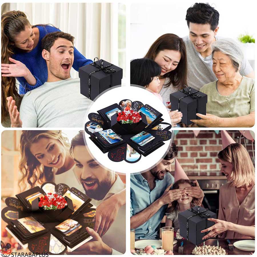 サプライズボックス ギフトボックス ロマンチック DIY ハンドメイド プレゼント 手作り 写真 バレンタインデー 誕生日 祝い 母の日 思い出 ギフト 送料無料 |  | 06