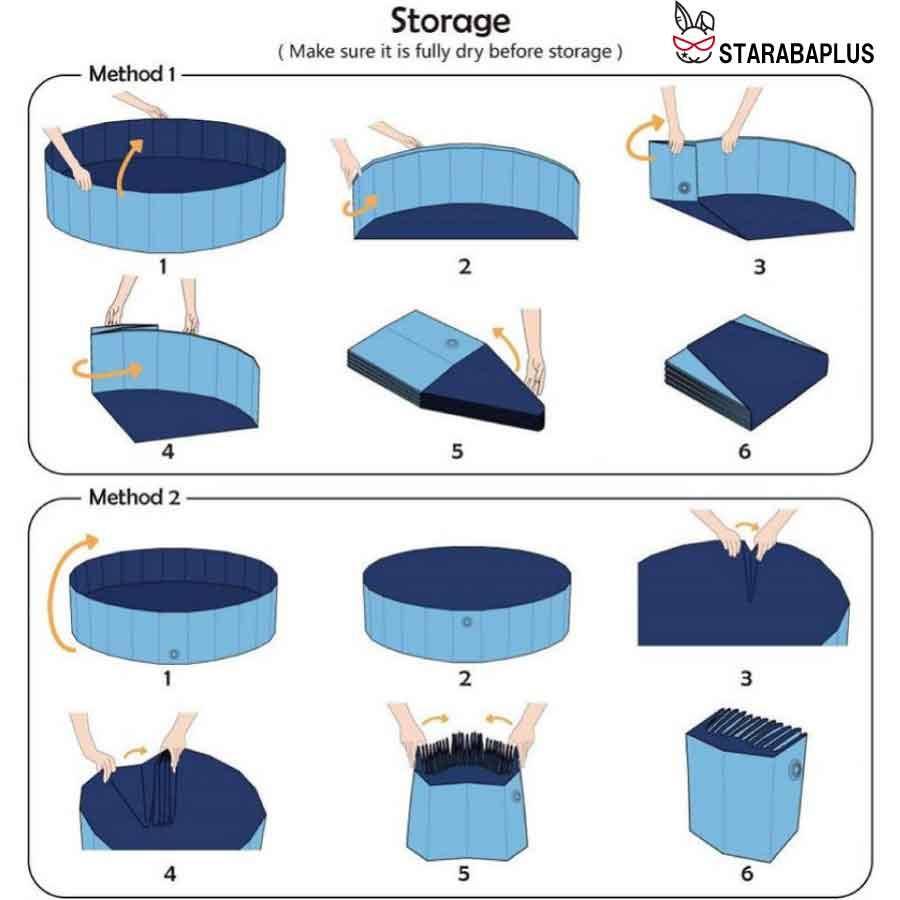 ペット用バスタブ プール バスグッズ 折りたたみ 持ち運び簡単 水遊び アウトドア バスタブ 水槽 頑丈 簡単排水 コンパクト 送料無料 |  | 03