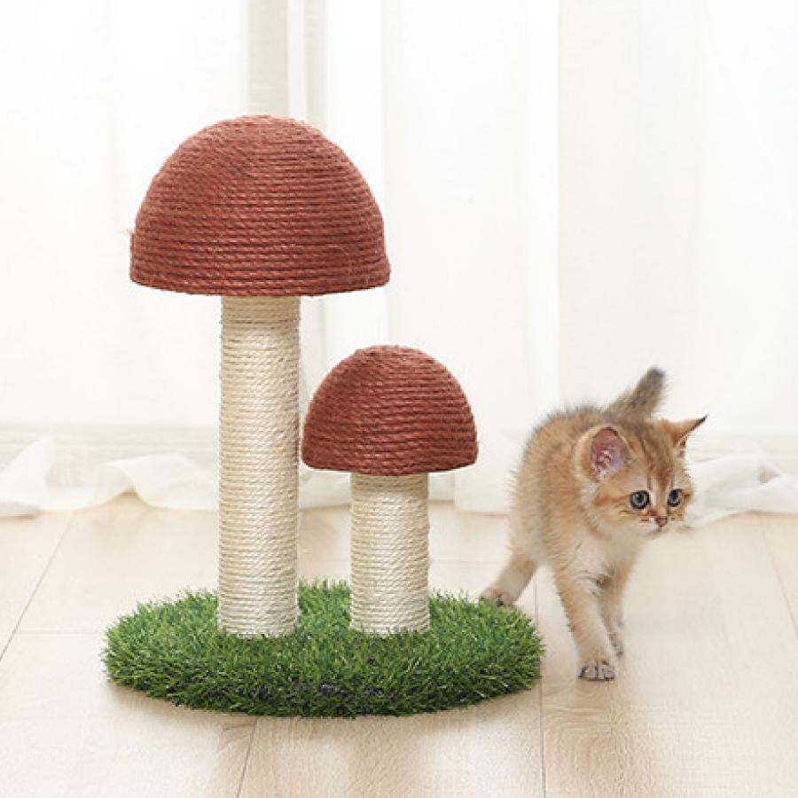 かわいい 猫用爪とぎ タワー きのこ キノコ キャットタワー インテリア 爪とぎポール ストレス解消 可愛い 送料無料 |  | 05