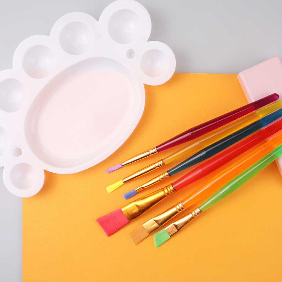 31PCS 子供 落書きツール EVAスポンジローラー ブラシ DIYツール 塗装 ペイント スタンパー エプロン 学習用品 幼児 プレゼント クリスマス ギフト 送料無料 |  | 08