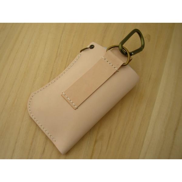 ダミエ柄レザーケース カラビナ付き レザースマートフォンケース ベルト通し カラビナ付き 姫路