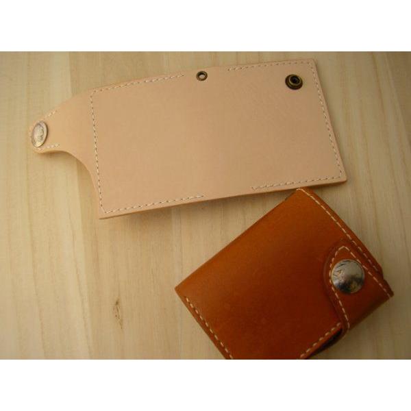 レザーウォレットミニ 小銭入れ 財布 ヌメ革 ハンドメイド コンチョ |  | 02