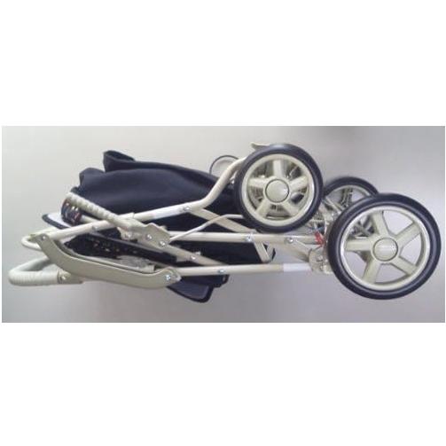 美品 シルバーカー 島製作所 小花ブラック　手押し車 マーチS 島製作所 マーチS 小花BKブラック : サンダンスネット - 通販