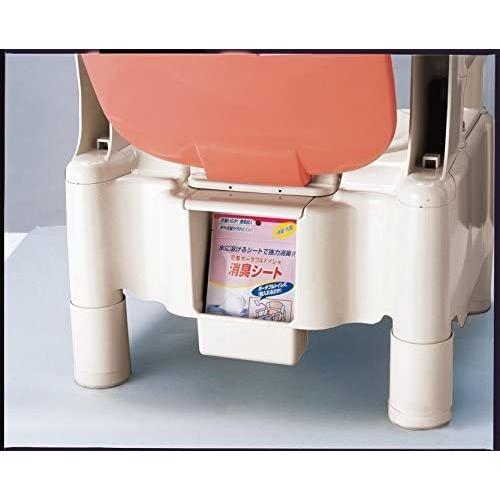 アロン化成 安寿 ポータブルトイレFX-CP ベージュ ノーマルタイプ 533 