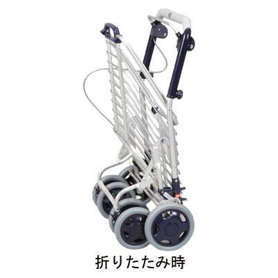 アルミワイヤーカート A-0245H 花柄赤の画像