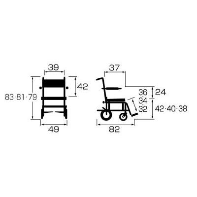 カワムラサイクル シャワー用車いす KS10 : サンダンスネット - 通販