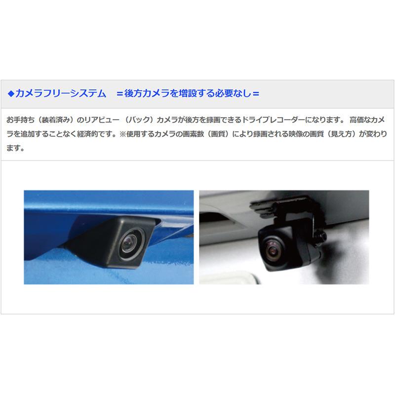 SR リアビューカメラレコーダー SR-SD01 イクリプスナビ（市販） メモリーナビゲーション AVN7500S トヨタ 4ピンカプラー ドラレコ06
