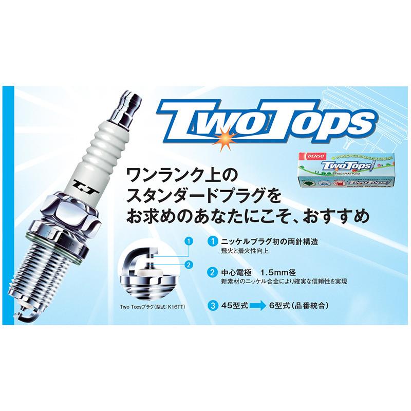 ホンダ アクティ ストリート Denso Twotops プラグ 3本セット Ktt V9110 7002 Ha3 Ha4 Ha5 Hh3 Hh4 E07a デンソー スパークプラグ サンデーメカニック 通販 Paypayモール