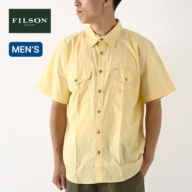 FILSON（フィルソン） ウォッシュドS/Sフェザークロスシャツ 8050-45