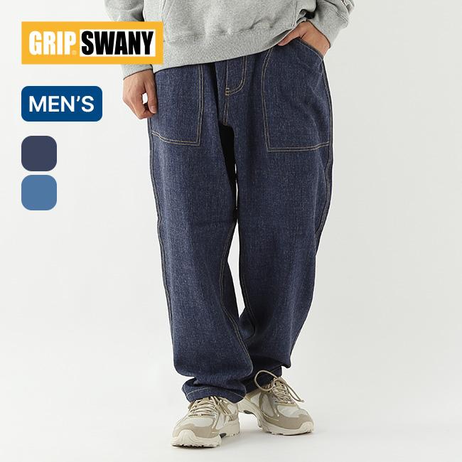 GRIP SWANY デニムライクパンツルーズフィット 5