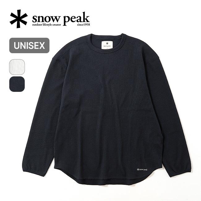 snow peak（スノーピーク） ドライワッフルL/S Tシャツ CS-26SU001 