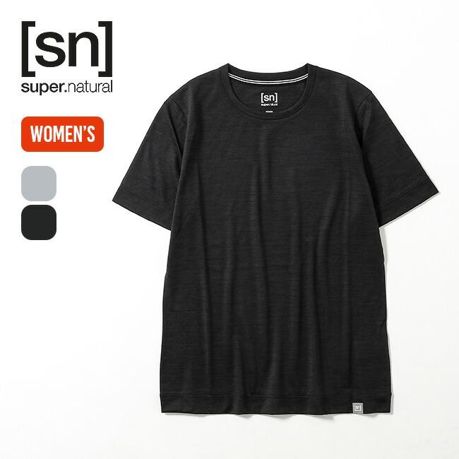 super.natural スーパーナチュラル JP140プレーンボディショートスリーブTシャツ【ウィメンズ】 SN super.natural super.natural スーパーナチュラル JP140プレーン