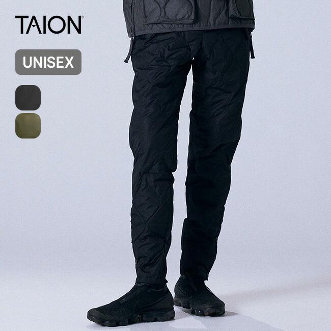 TAION（タイオン） ボタンスリットパラシュートダウンパンツ ユニ