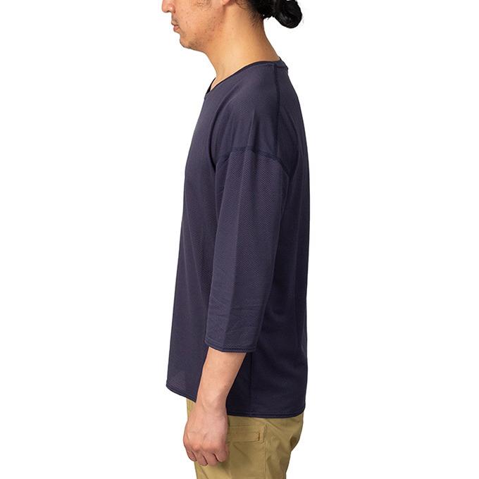 AXESQUIN（アクシーズクイン） 凌 シノギ ウロコシャツ 七分袖 2025 春