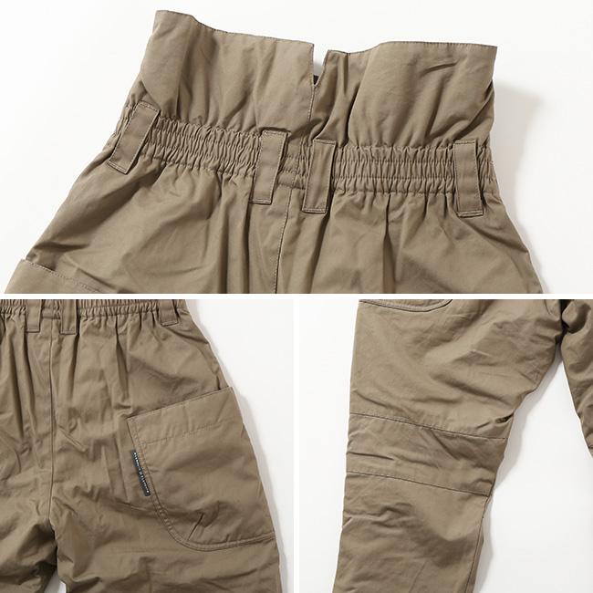 AXESQUIN ELEMENTS ベンタイル×ウール中綿のパンツ　センザイチャ AXESQUIN ELEMENTS アクシーズクインエレメンツ ベンタイル