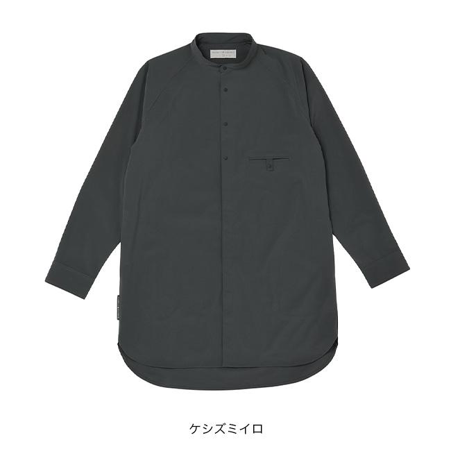 UNISEX 3 アクシーズクインエレメンツ ウールのロングシャツ UNISEX 3 アクシーズクインエレメンツ ウールのロングシャツ