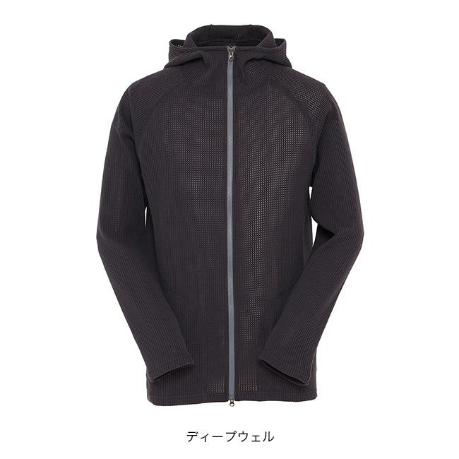 AXESQUIN（アクシーズクイン） ベンチレーションニットフーディー 