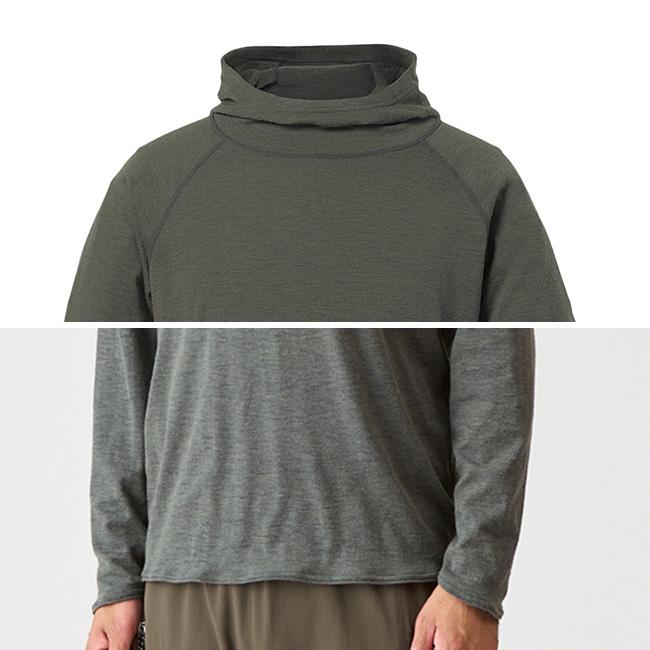 AXESQUIN アクシーズクイン クレアーレメリノ120フーディー 11155 AXESQUIN（アクシーズクイン） クレアーレメリノ120フーディー 11155