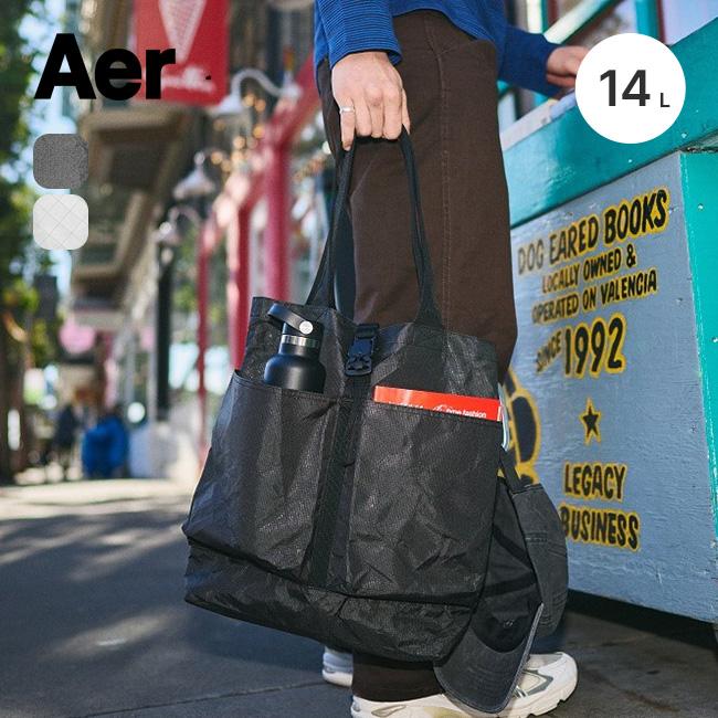 Aer エアー シンプルトート 鞄 トートバッグ 軽量 通学 通勤 登山