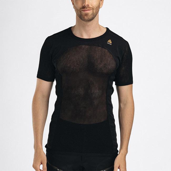 ACLIMA アクリマ ウールネットTシャツ メンズ 101637-123 アンダー
