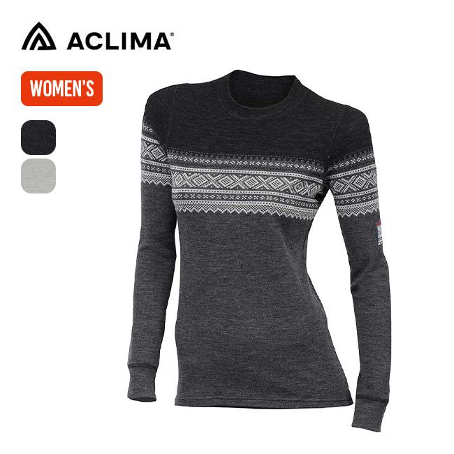 ACLIMA アクリマ デザインウールマリウスクルーネック【ウィメンズ