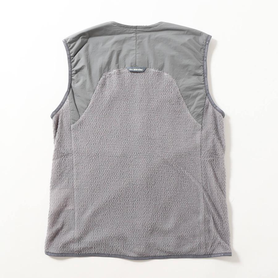 and wander（アンドワンダー） アルファダイレクトベスト ユニセックス