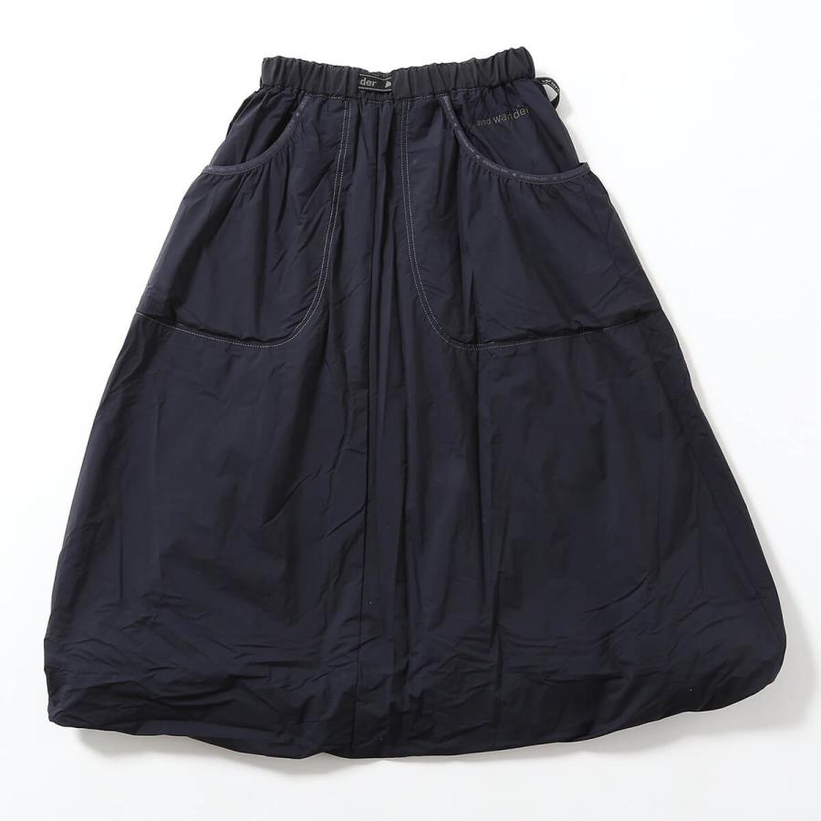 andwander スカート　タグ付き新品 and wander（アンドワンダー） オクタフラッフィースカート