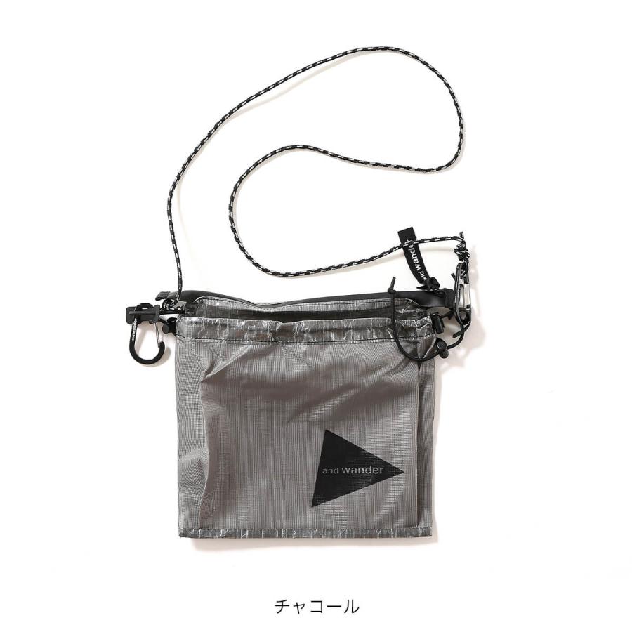 and wander アンドワンダー ULサコッシュwithダイニーマ 5745975209 UL