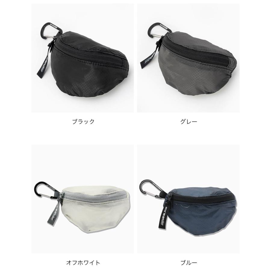 and wander アンドワンダー シルミニポーチ 5746975311 sil mini pouch