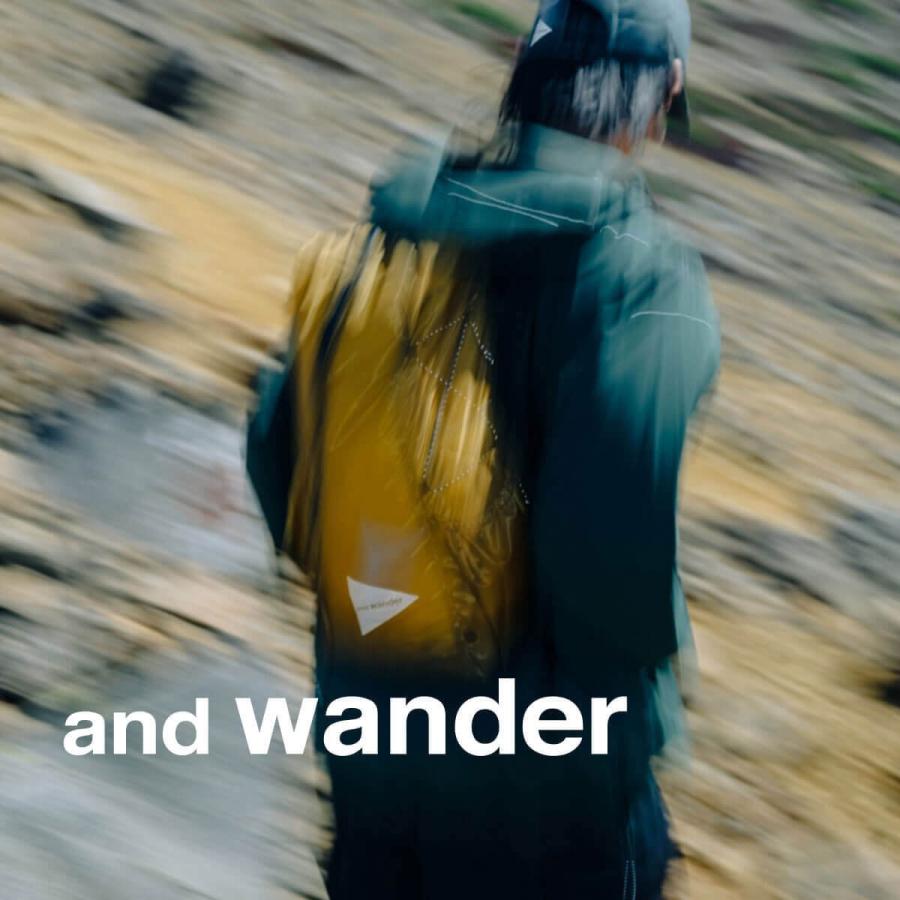 and wander（アンドワンダー） Helinox×and wander ヘリノックス