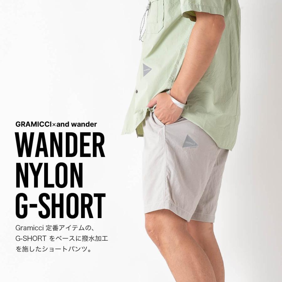 and wander（アンドワンダー） GRAMICCI×and wander グラミチ×アンド