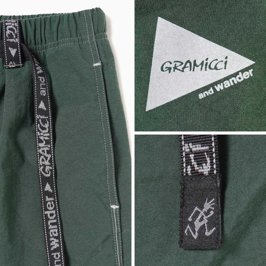 GRAMICCI×and wander グラミチ×アンドワンダー ナイロンGショーツ